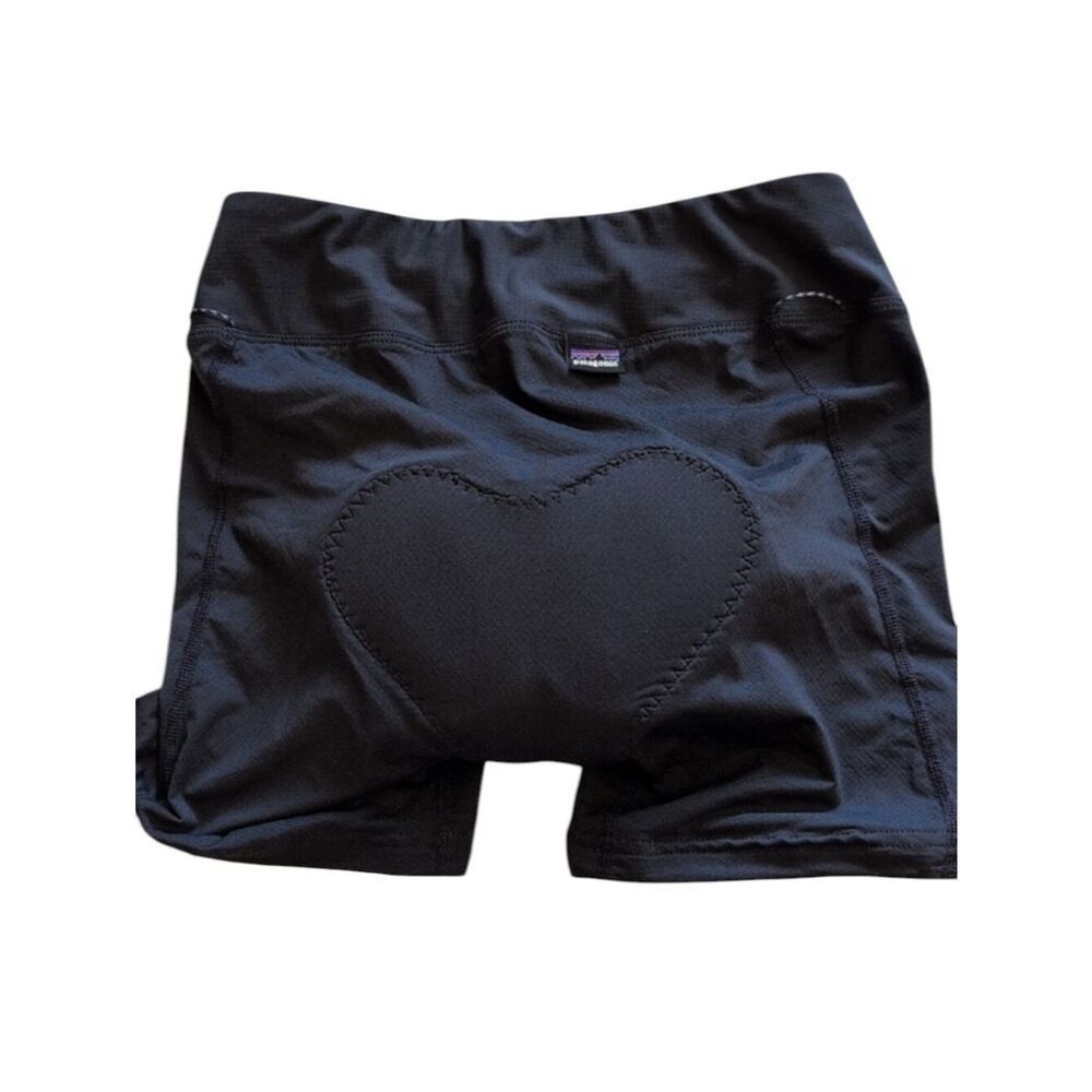 Patagonia Black Padded Cycling Shorts Size XS